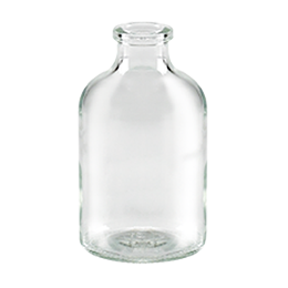 glass container antibiotique bottle 50ml wi 20 flint glass