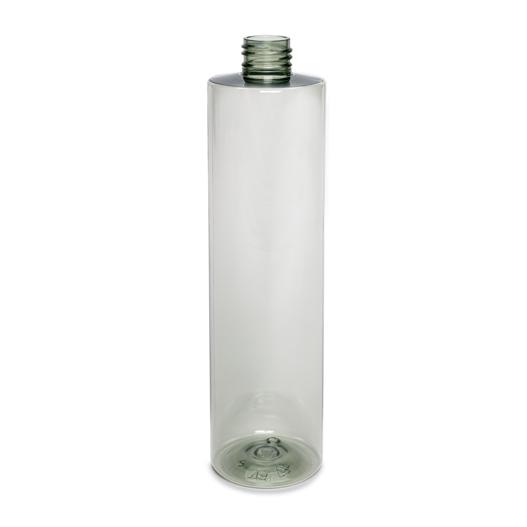 container in plastic classic bottle-400 ml-gcmi 24.410- recycled pet crystal 100%
