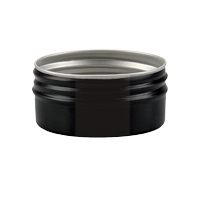 aluminium container black alu jar 50 ml
